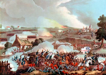 Batalla de Waterloo, Bélgica, 1815