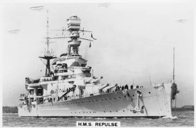 Crucero de batalla HMS Repulse, 1937