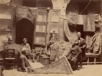 Bazar, Comerciantes de Alfombras, 1870s