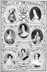 Belleza en la coronación, 1837, 1901
