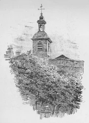 Campanario, Iglesia de St. Helens, 1890