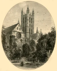 Torre Bell Harry, Catedral de Canterbury, 1890