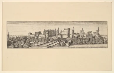 Berkshire, con el Castillo de Windsor, después de 1666