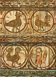 Techo de bestiario, Metz, Francia