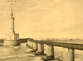 Biarritz - La Barra del Adour en Bayona, c1930