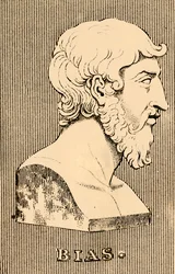 Bias, murió 530 a.C., 1830