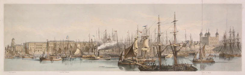 Billingsgate, Custom House y la Torre de Londres