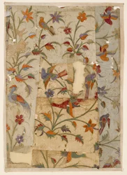 Aves y flores, siglo XVII