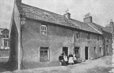 Lugar de nacimiento de J.M. Barrie 1860-1937, dramaturgo y novelista escocés, Kirriemuir, Angus, Escocia