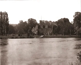 Abadía de Bisham, sobre Marlow, Berkshire, 1894