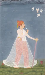 Bishen Singh como un Hombre Joven, ca. 1780