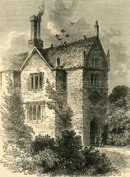 Casa del Obispo Bonner en 1780, c. 1878