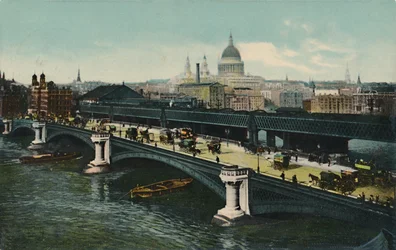Puente de Blackfriars, Londres, 1911