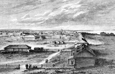 Blagovyeshchensk, Siberia, Rusia, 1895