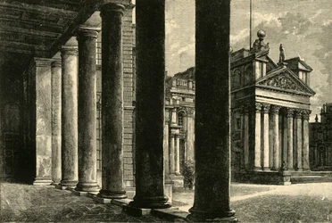 Blenheim. Aspecto Norte, 1898