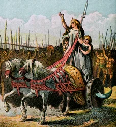 Boadicea y su ejército