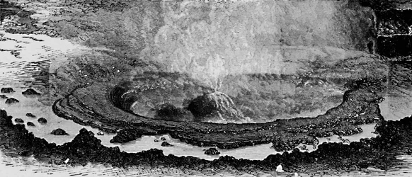 Manantiales de azufre hirviendo, 1883