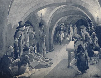 Bonaparte Cerrando El Club del Panteón, 1796, 1896