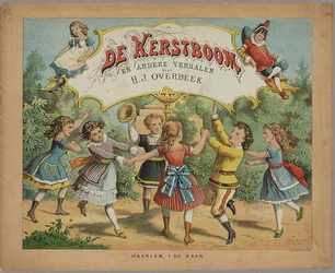 Portada del libro El árbol de Navidad, 1877