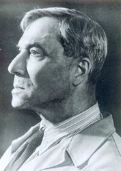 Boris Pasternak, poeta y novelista ruso, Peredelkino, URSS, 1952