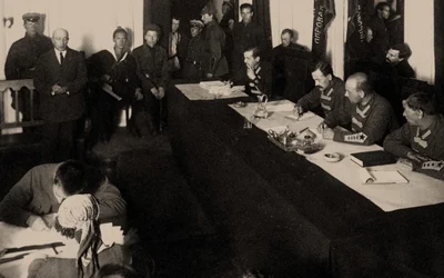 Boris Savinkov en el Colegio Militar del Tribunal Supremo de la Unión Soviética, 1924