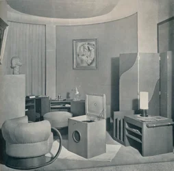 Boudoir del Salon des Artistes Decorateurs, por DIM