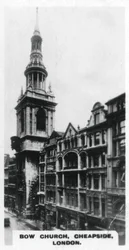 Iglesia de Bow, Cheapside, Londres, década de 1920