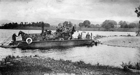 Barco del ferry de Bowness, 1902