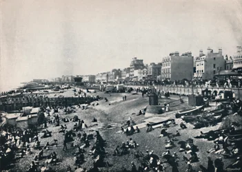 Brighton - Un largo tramo de la playa