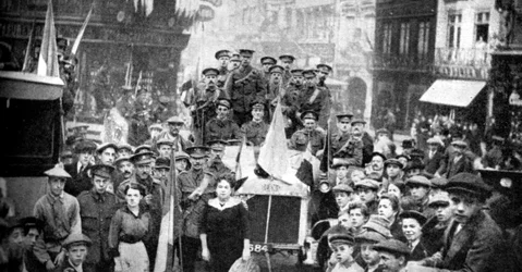 Fuerza Expedicionaria Británica en Rouen, Francia, Primera Guerra Mundial