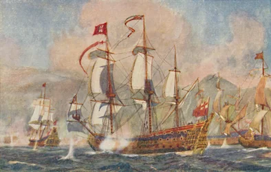 Buque de guerra británico del siglo XVII, 1924
