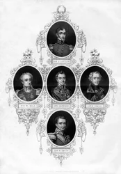 Figuras militares británicas y mariscales de campo