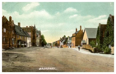 Broadway, Gloucestershire, principios del siglo XX