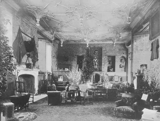 Castillo de Broughton, Banbury - El Señor Salve y Sele, 1910