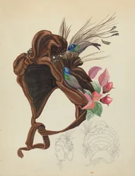 Gorro de Terciopelo Marrón