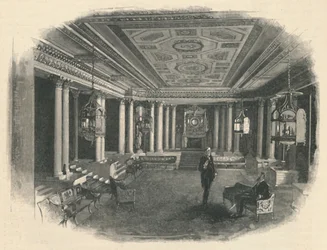 Palacio de Buckingham: El Salón de Mármol, 1886