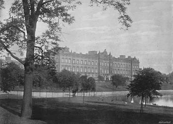 El Palacio de Buckingham, c1896