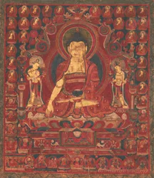 Buda Shakyamuni como Señor de los Munis, mediados del siglo XVII