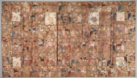 Túnica de sacerdote budista, 1700s-1800s