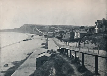 Budleigh Salterton - Vista general del valle, 1895