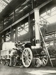 Construyendo el Cohete - en 1935, 1935