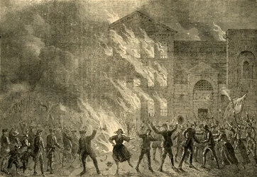 Quema de Newgate, 1780, c. 1872