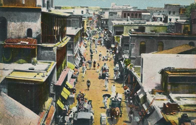 Burra Bazar, Calcuta, 1905