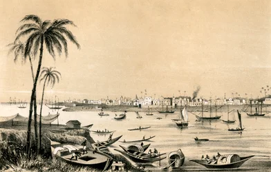 Calcuta, India, 1847