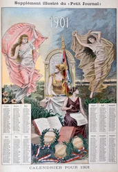 Calendario para 1901