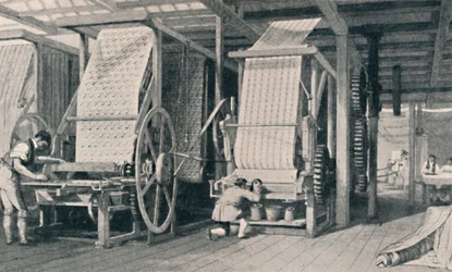 Impresión de calicó, 1835, 1904