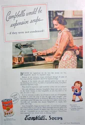 Anuncio de Sopas Campbell, 1936