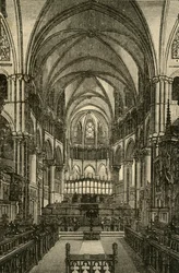 Catedral de Canterbury - El Coro, 1898