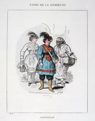 Cantineras, Comuna de París, 1871