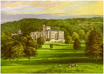 Capernwray, Lancashire, hogar de la familia Marton, c1880